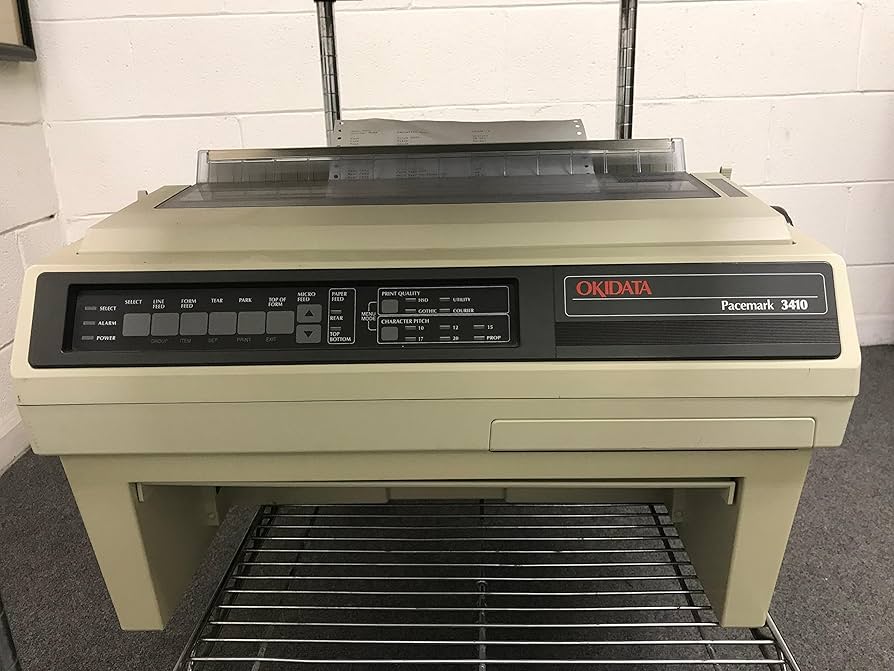 Amazon.com: Oki Pace Mark 3410 Dot Matrix Printer, 9-pin